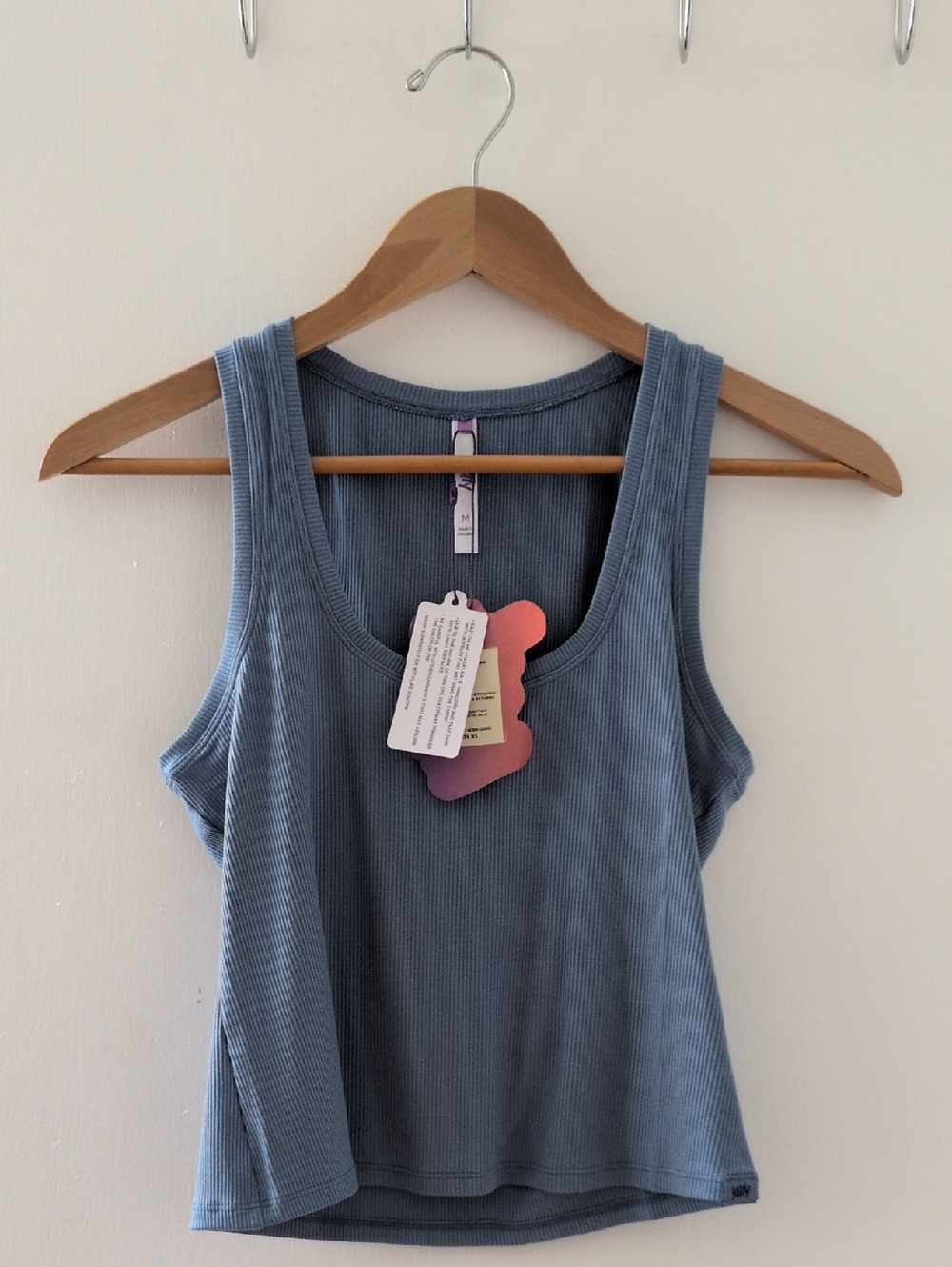 Ribbed Cropped Top Yitty Size M